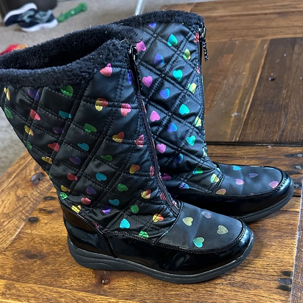 Totes  Quilted Winter Boots